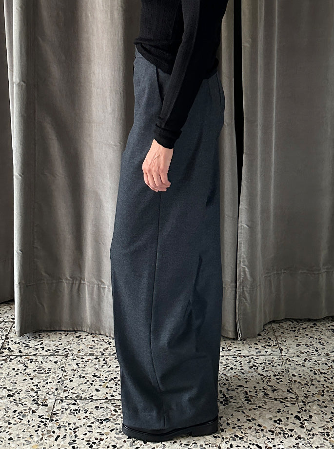 Harris Wharf - Palazzo Pants Anthracite