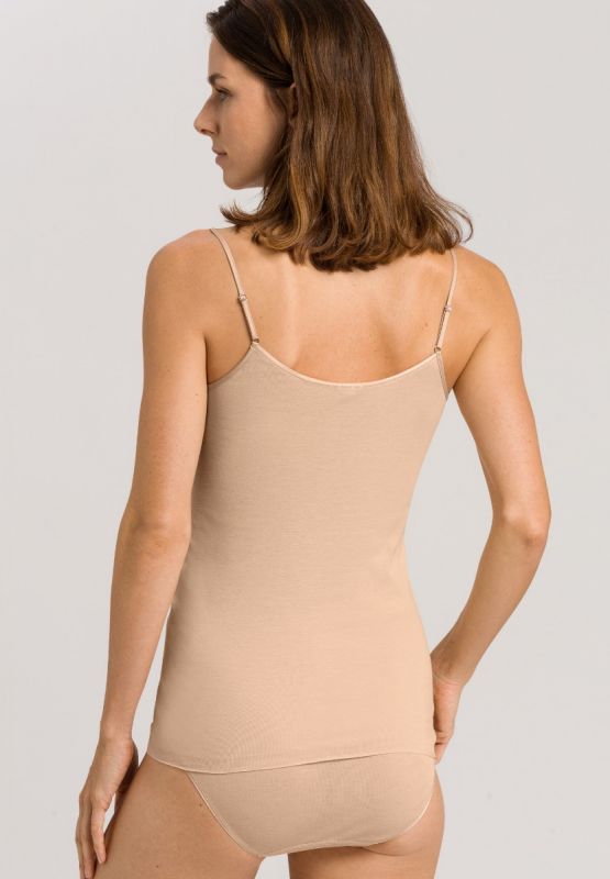Hanro - Cotton Top without seams Beige