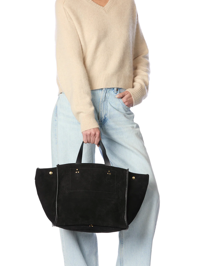 Jerome Dreyfuss - Leon Suede Bag Black