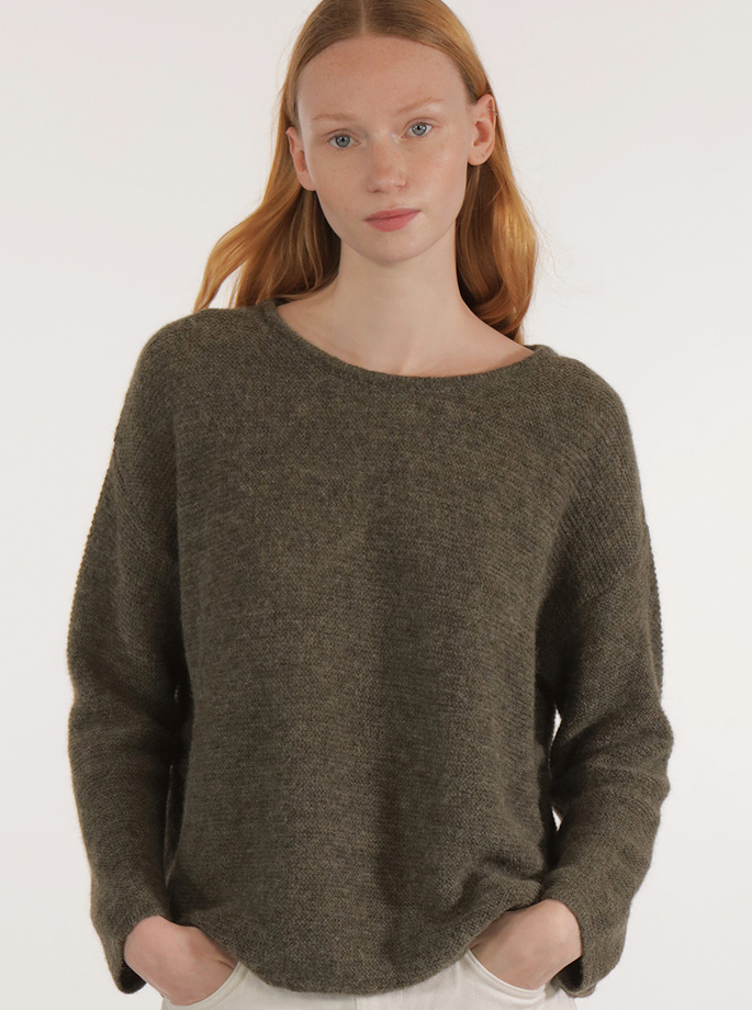 Du Ciel - Ima Knit KakiLes Racines