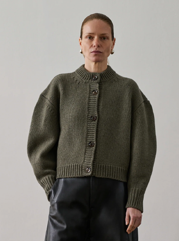 Soeur - Leonard Cardigan grey/green