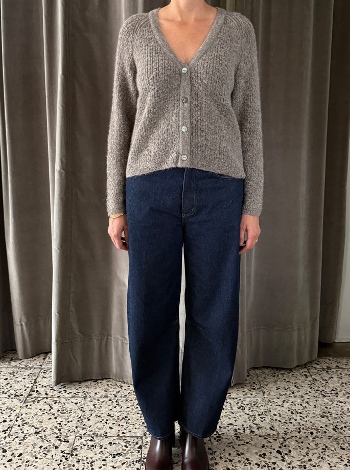Les Racines du Ciel - Justine Cardigan Grege