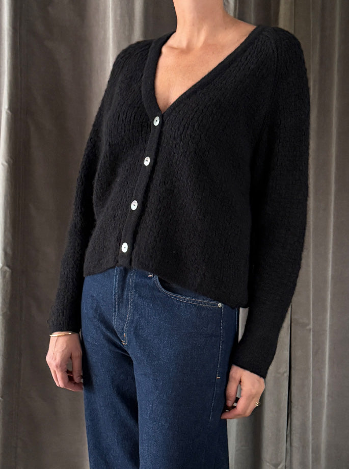 Les Racines du Ciel - Justine Cardigan Black