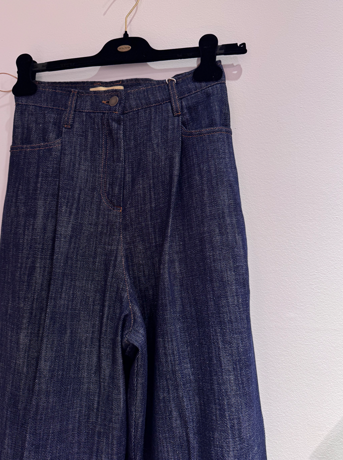 Momoni - Azulado Trousers Blue