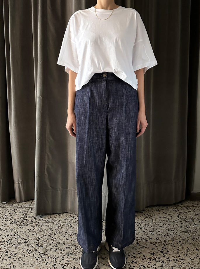 Momoni - Azulado Trousers Blue