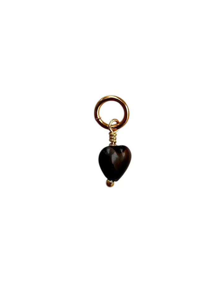 Pico - French Mini Heart Opal Pendant