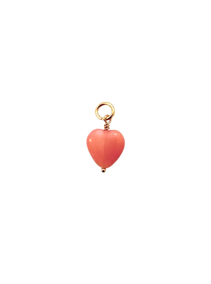 Pico - French Heart Pendant, Black