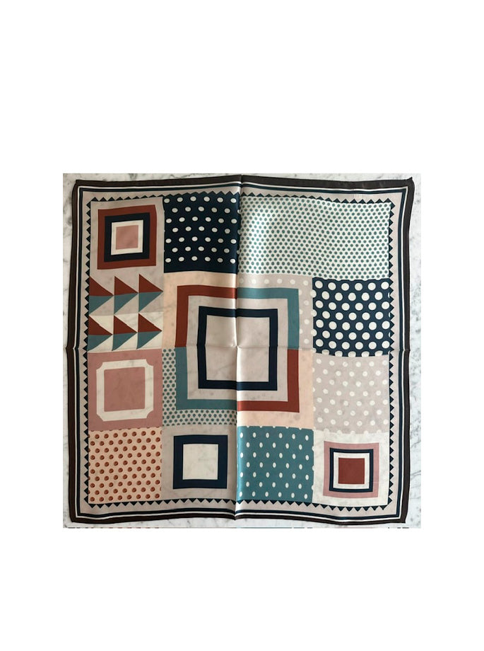 Pleated - Flonis Scarf Rose