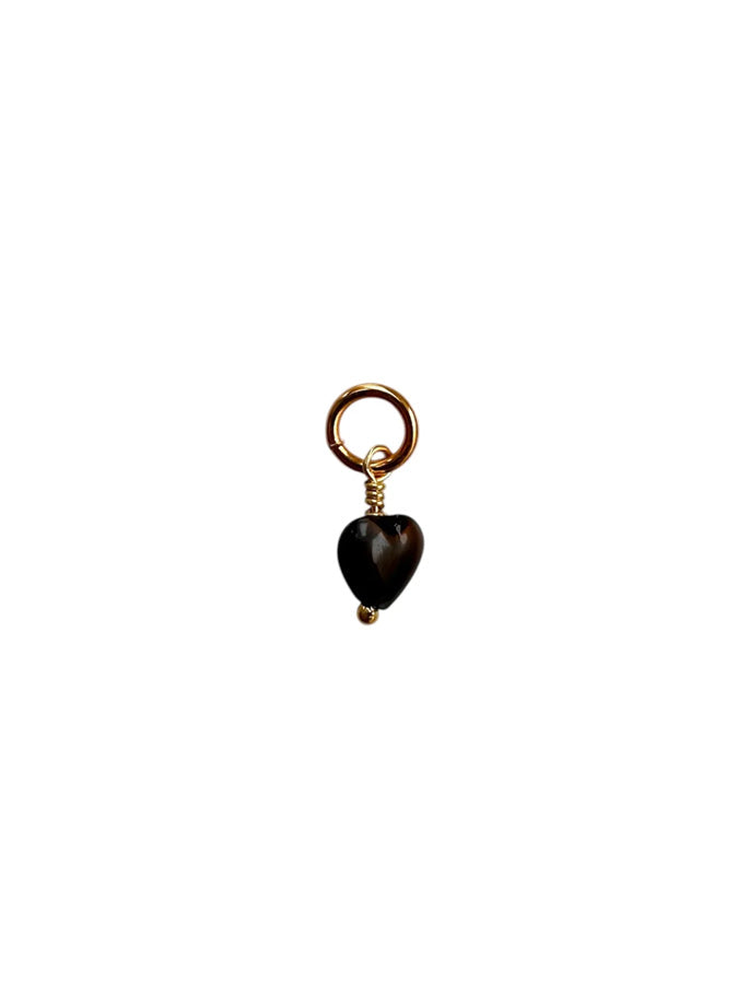Pico - French Mini Heart Opal Pendant