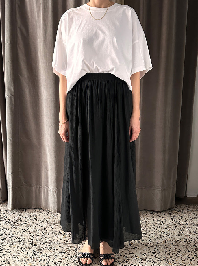 Pomandere - 11638 Skirt Black