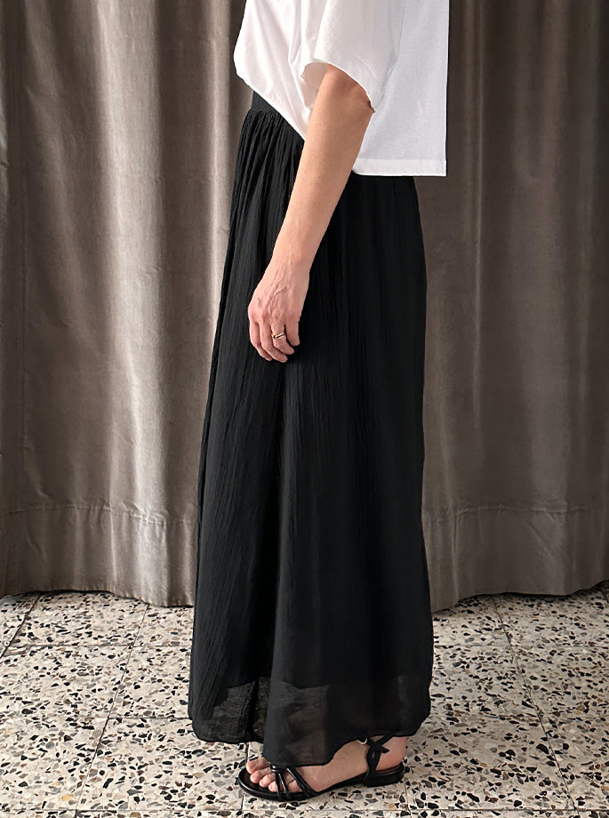 Pomandere - 11638 Skirt Black