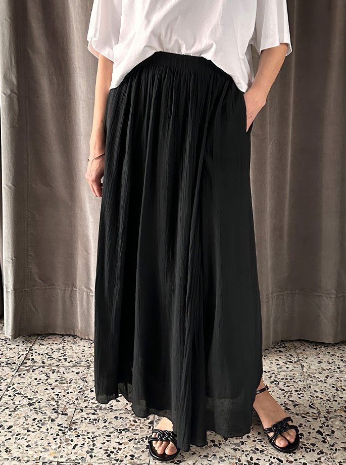 Pomandere - 11638 Skirt Black