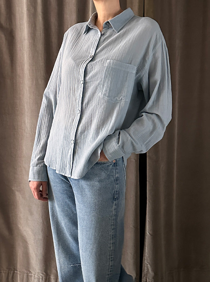 Pomandere - 9339 Shirt Aviator Blue