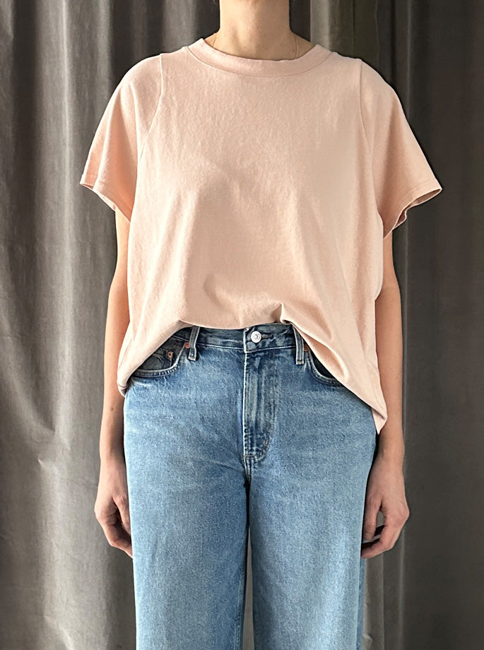 Rue De Tokyo - Teagan T-Shirt Beige Rose