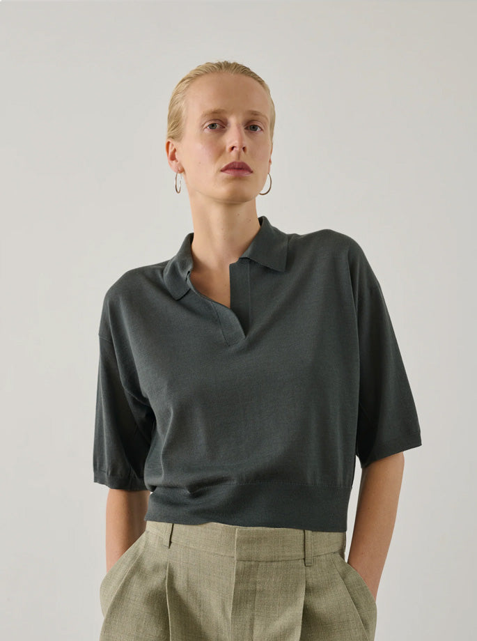 Soeur - Elton Pullover grey/green