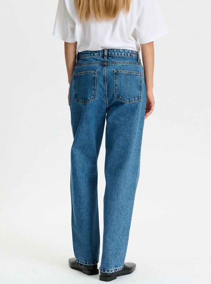 Shell - Allison Cropped Jeans Vintage Washed Blue
