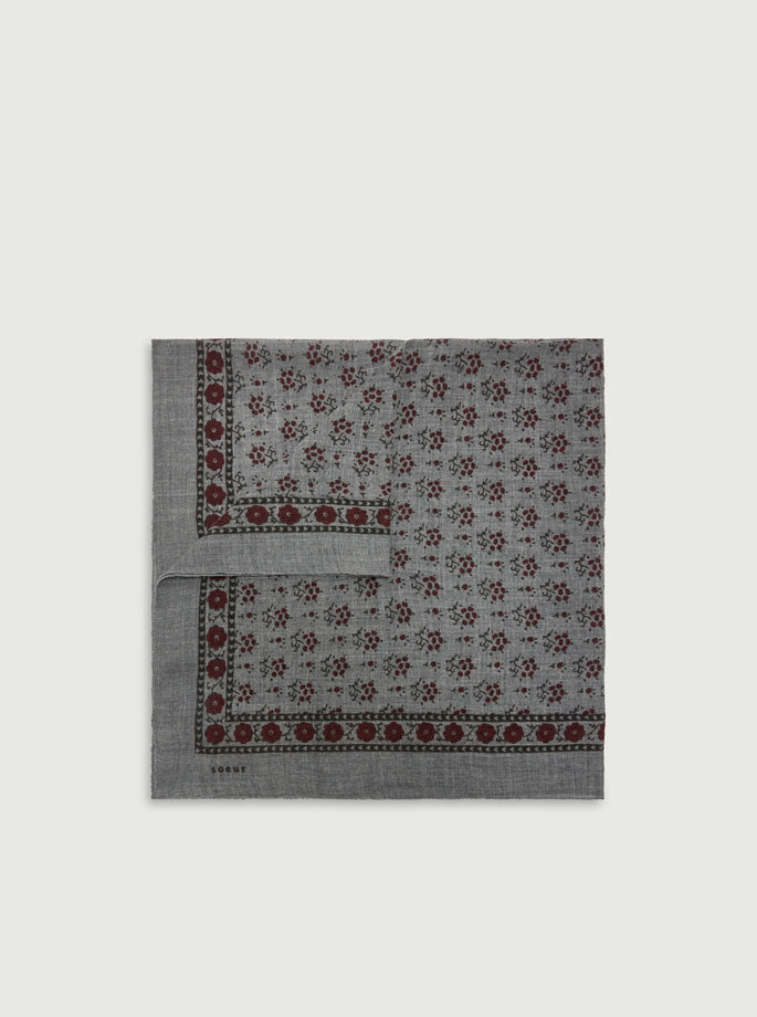 Soeur - Foulard Scarf dark grey/khaki