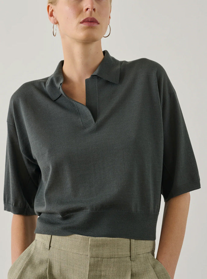 Soeur - Elton Pullover grey/green