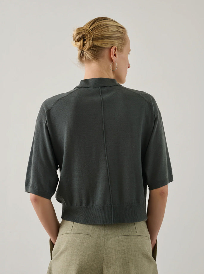 Soeur - Elton Pullover grey/green