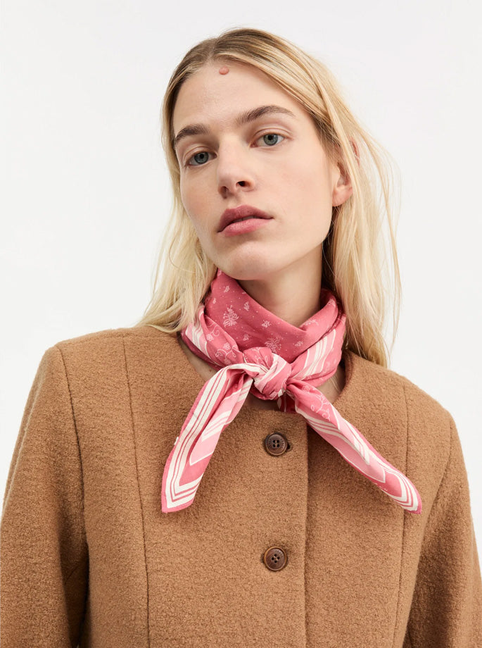Skall Studio - classic scarf hot pink