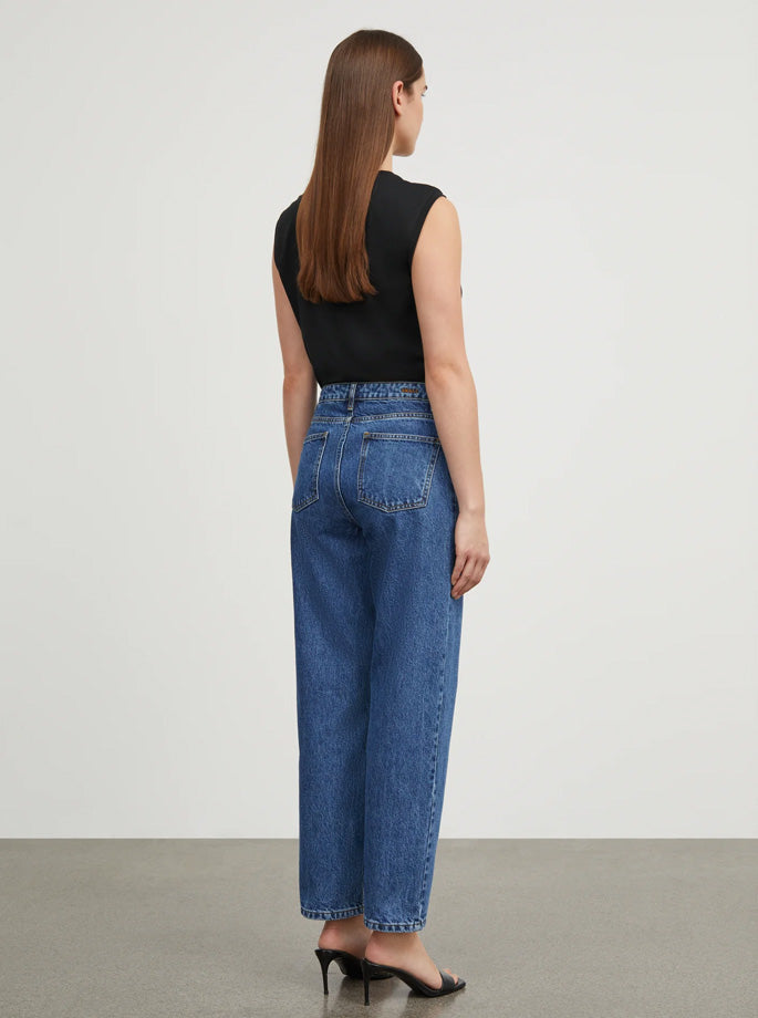Shell - Allison Cropped Jeans Vintage Washed Blue