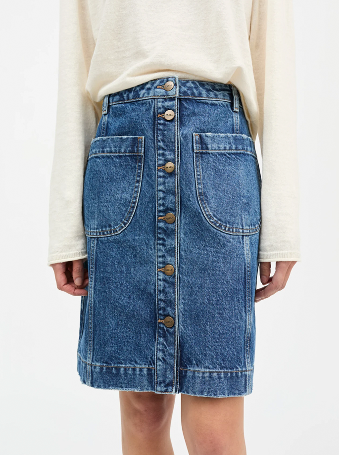 Shell - Margaux Skirt Slouchy Blue