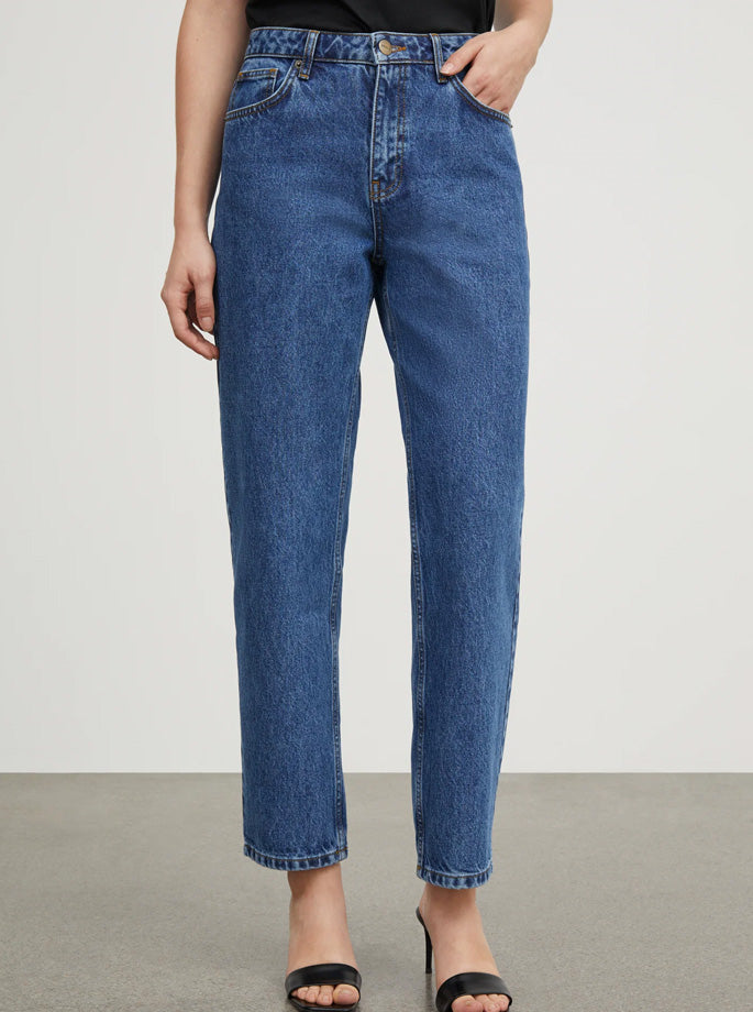 Shell - Allison Cropped Jeans Vintage Washed Blue
