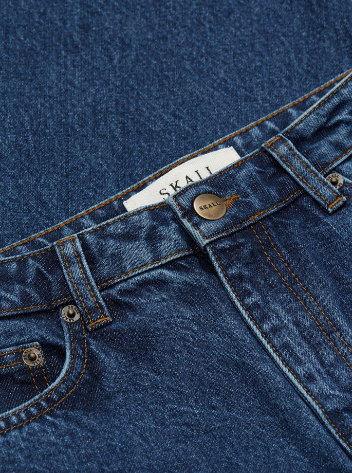 Shell - Allison Cropped Jeans Vintage Washed Blue