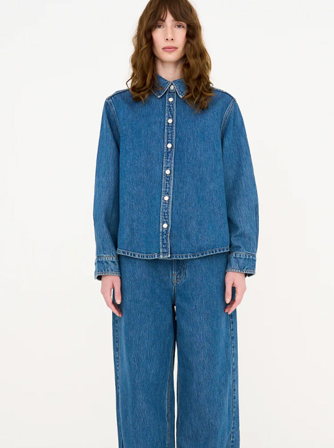 Tomorrow Denim - Ellen Denim Shirt Denim Blue