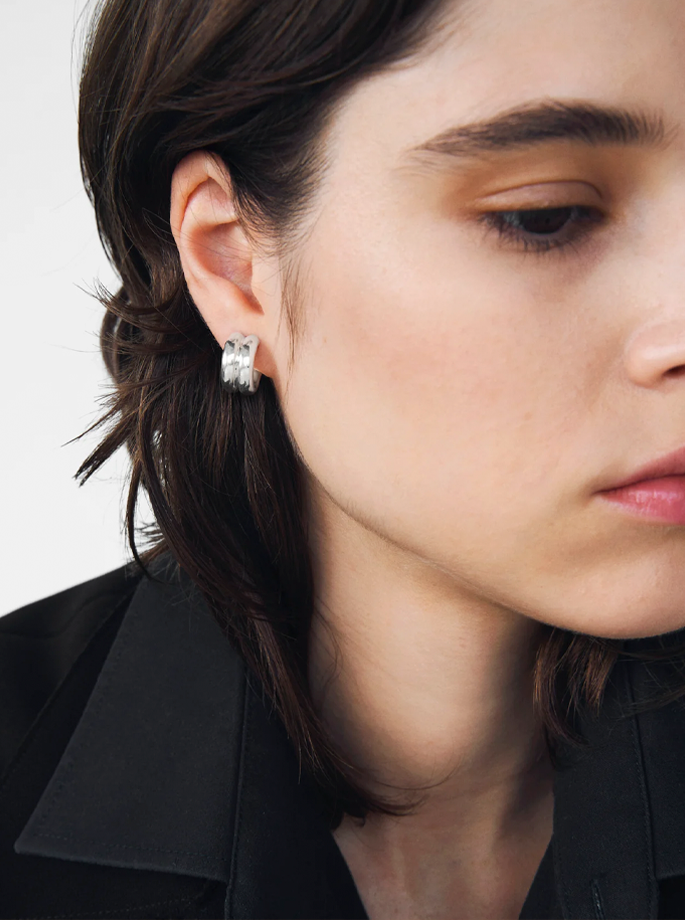 Trine Tuxen - Mille Hoop Earring 1pc