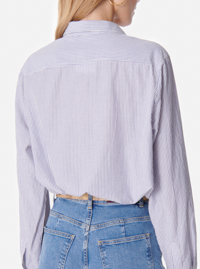 Vanessa Bruno - Dim Shirt Blue/White Striped