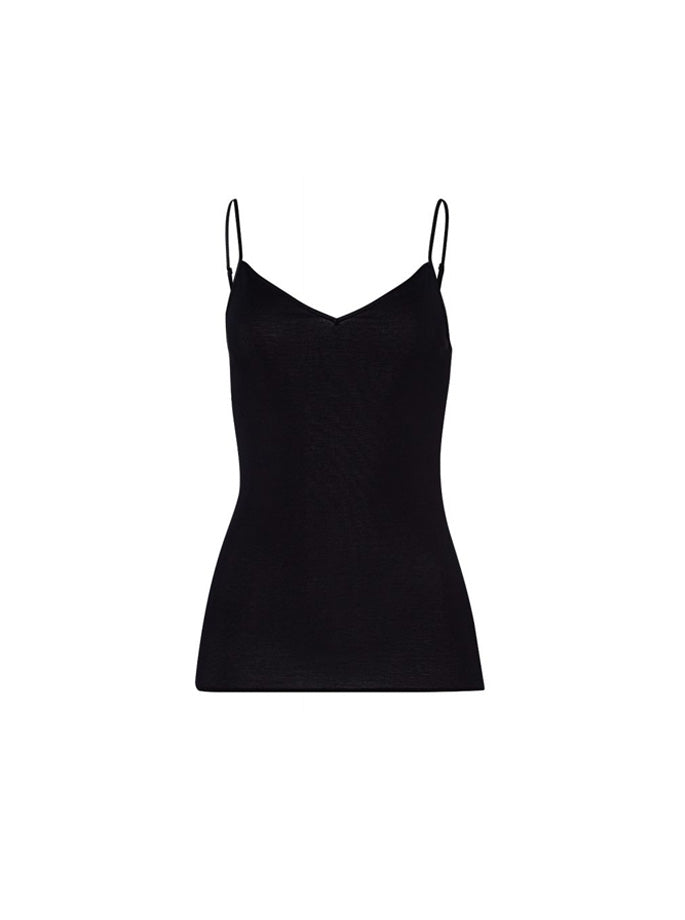 Hanro - Cotton Top without seams Black