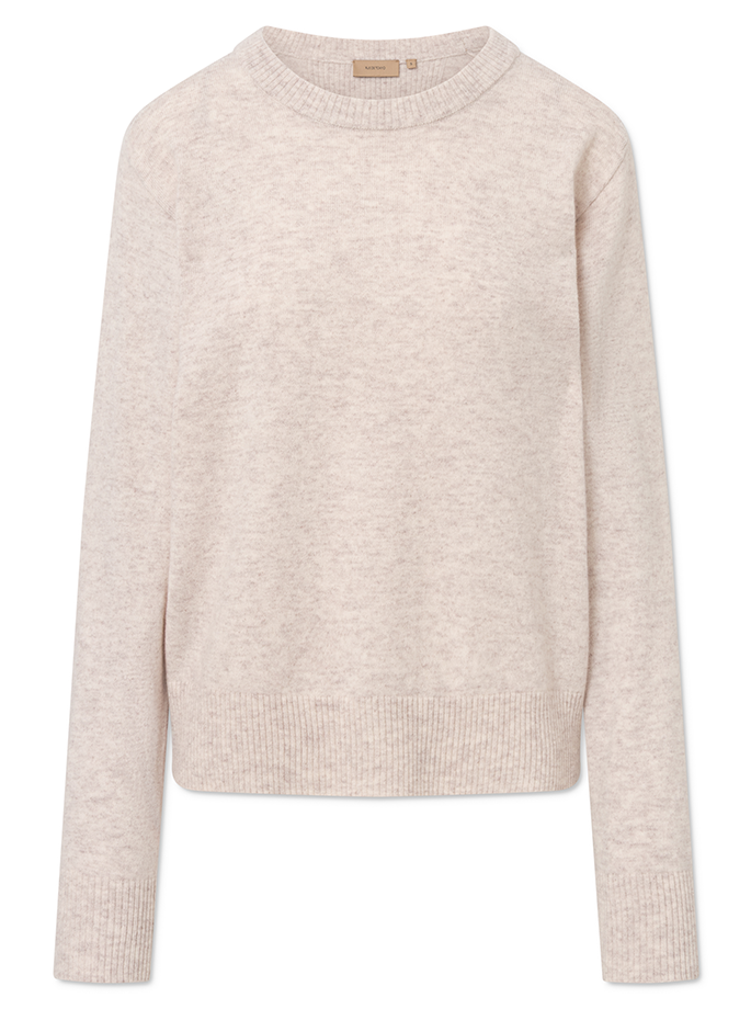 Rue de Tokyo - Karrie Merino Strik beige melange