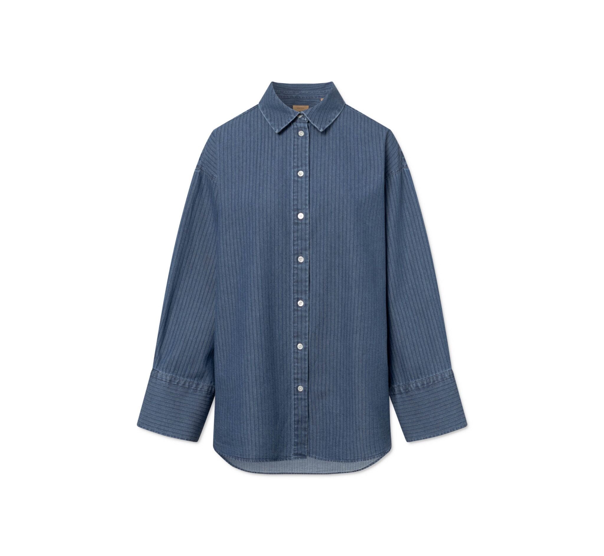 Rue De Tokyo - Sumiko Shirt  Striped Denim
