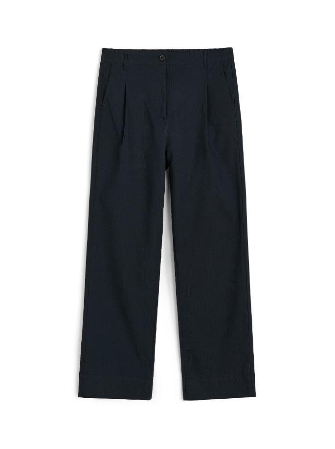 Aiayu - Billy Zip Pants Black Navy