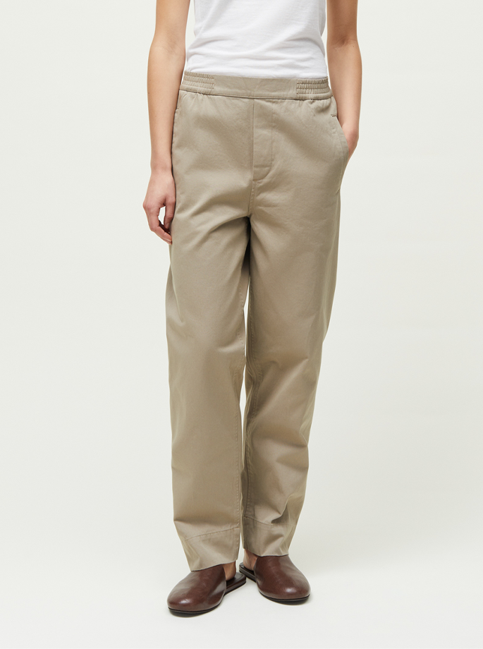 Aiayu - Coco Pants Twill Light Vintage Army 