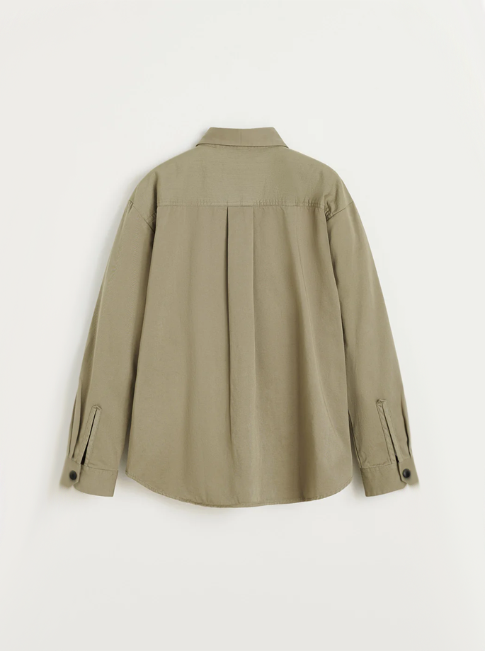 Aiayu - Dusty Shirt Light Vintage Army 