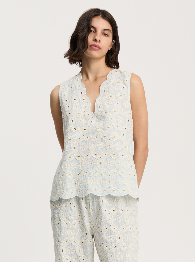 Aiayu - Himani Top Blue Eyes