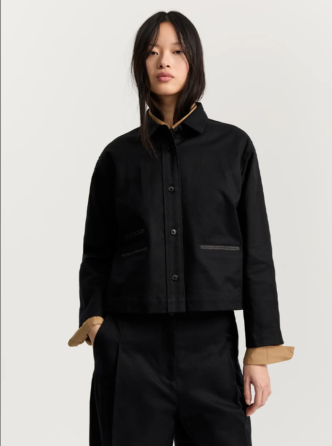 Aiayu - Lela Twill Shirt Black
