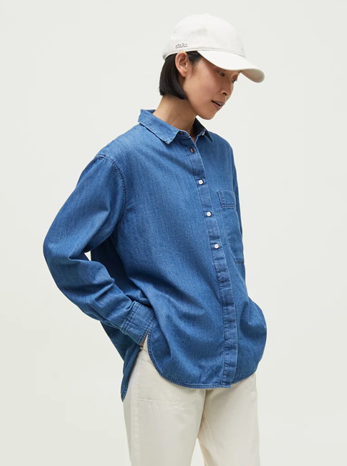 Aiayu - Lynette Shirt Denim Iceberg 