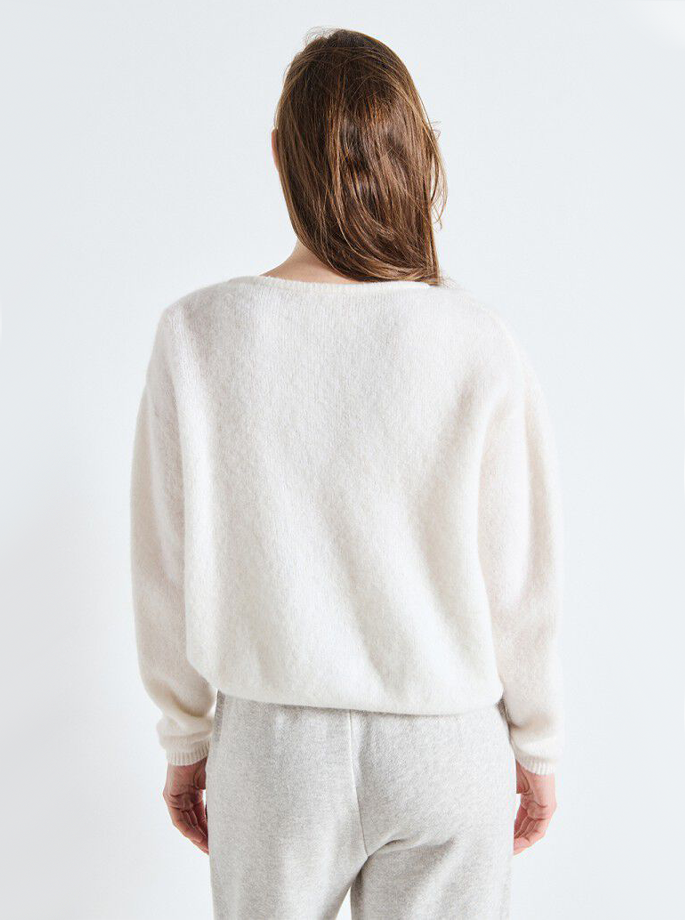 American Vintage - Vitow Cardigan White 