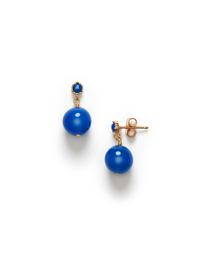 Anni Lu - Ball Earring Pacific Blue