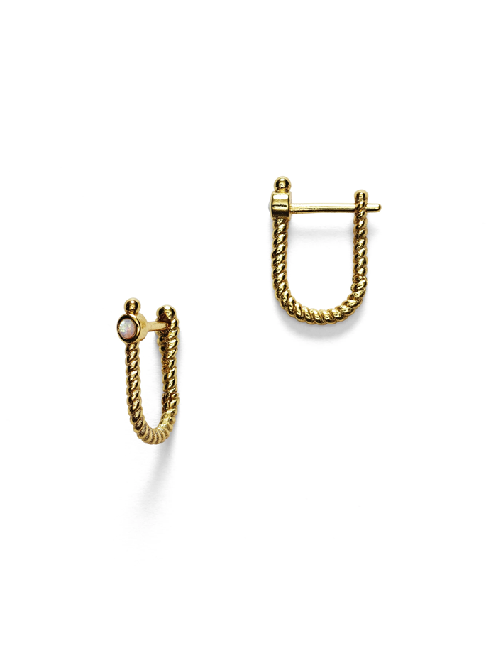 Anni Lu - Golden Rope Earring