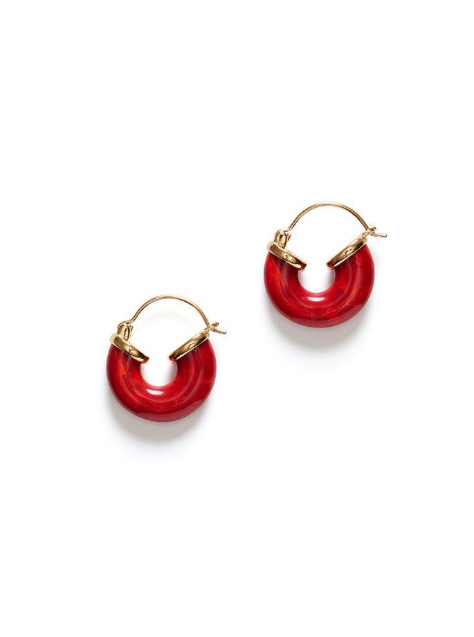 Anni Lu - Petit Swell Hoop Bright Red