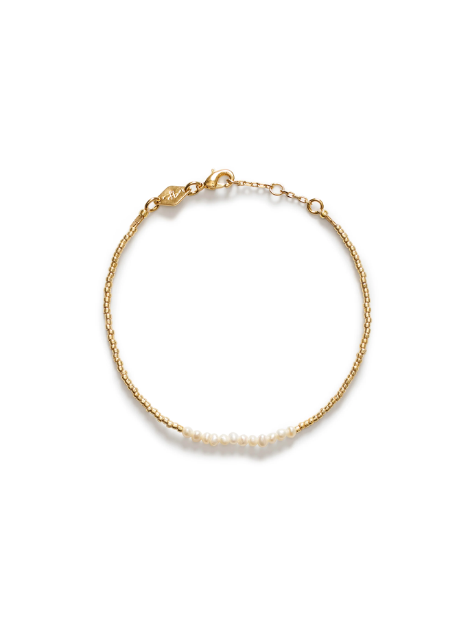 Anni Lu - Bead and gem bracelet mediterranean blue
