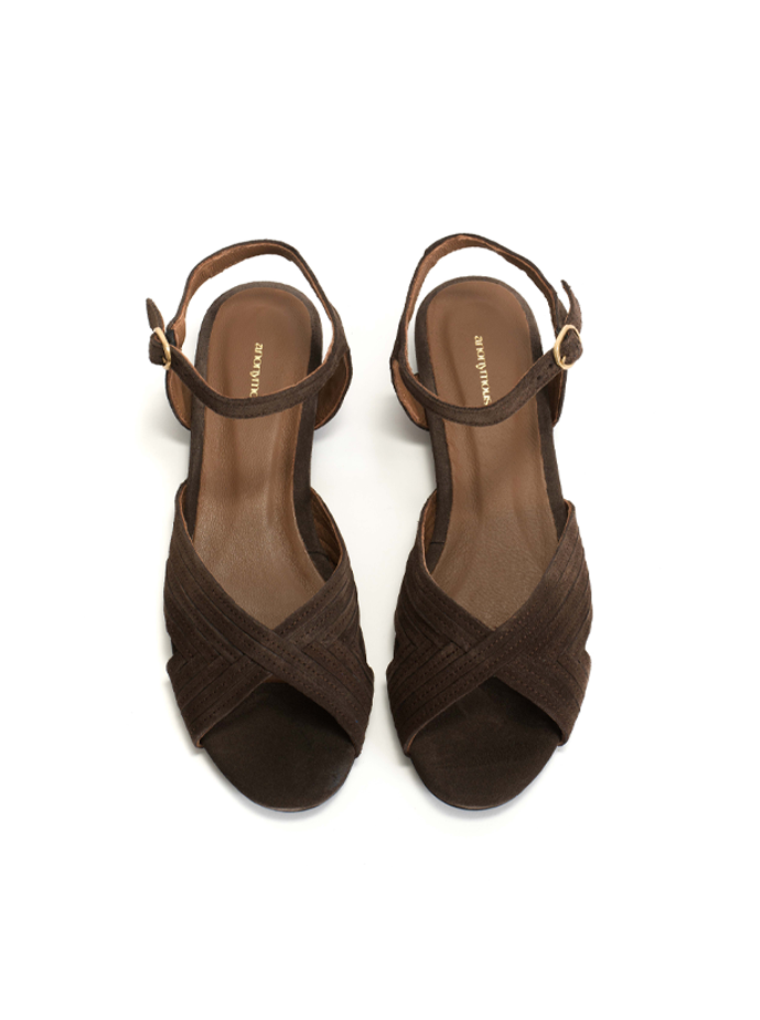 Anonymous - Niabi 10 Calf suede Brown
