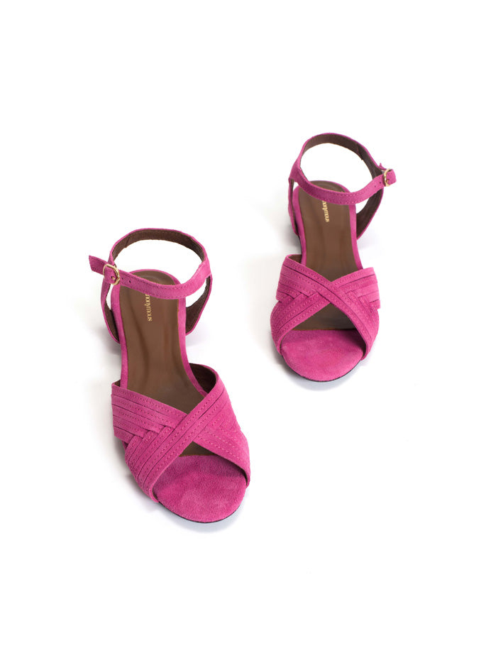 Anonymous - Niabi 10 Calf suede Raspberry sorbet