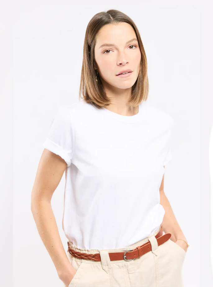 Armor Lux - Crewneck T-Shirt White 