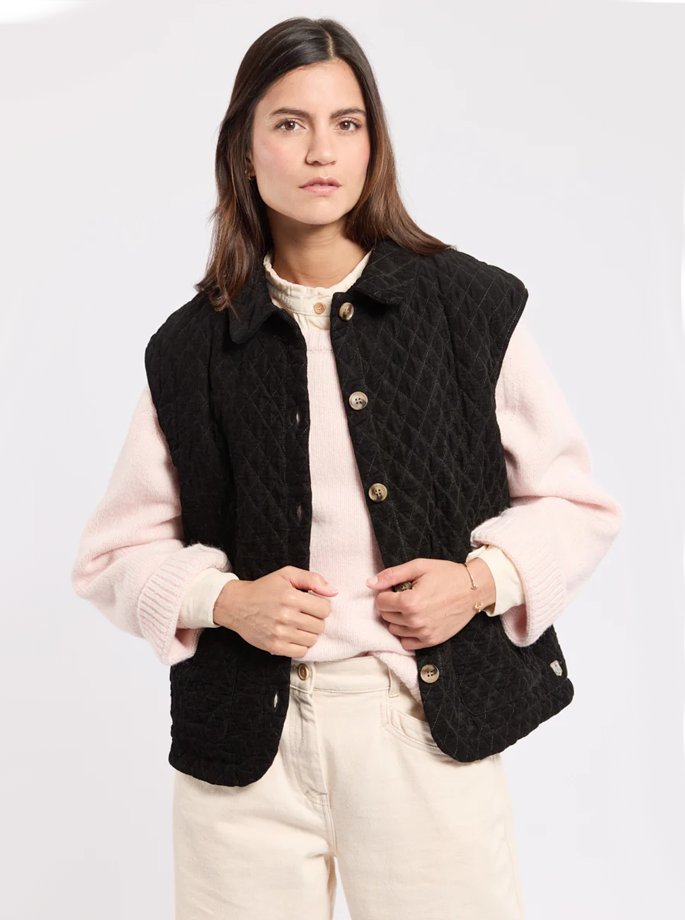 Armor Lux - Sleeveless Heritage Jacket Black