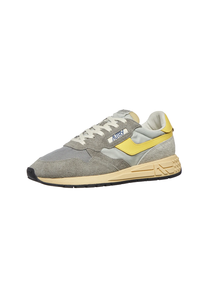 Autry - Reelwind Low Sneaker grey/yellow 